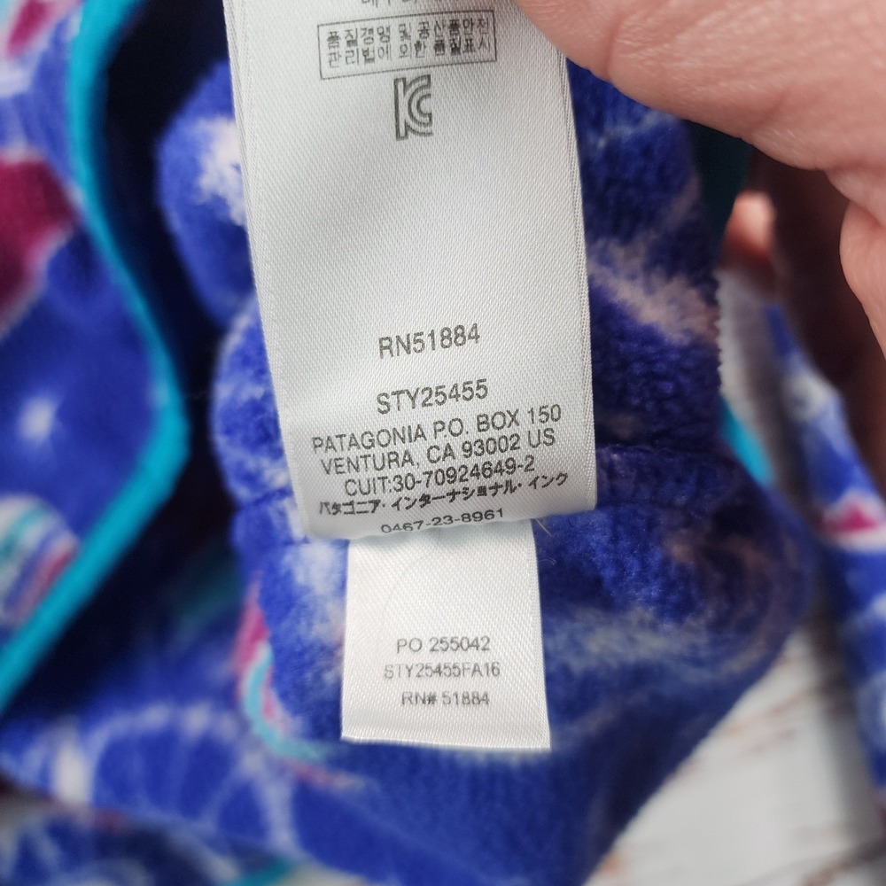 Patagonia Synchilla Snap-T Fleece Pullover Harvest Moon Owl Women's Medium M - Picture 6 of 8